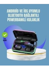 Uzun Pil Ömürlü E10 Powerbank Bluetooth Kulaklık LED Gösterge