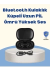 Uzun Süreli Konfor İçin Klips Tasarımlı Kablosuz Kulaklık – IPX6 Dayanıklı
