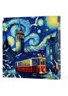 Van Gogh 1 Galata - Çizgisiz Yan Boyamalı Defter