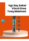 VGR V-695 Şarjlı Saç Sakal Tıraş Makinesi 2600mAh Batarya ve Kılavuz Taraklı