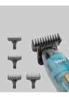 VGR V-695 Şarjlı Saç Sakal Tıraş Makinesi 2600mAh Batarya ve Kılavuz Taraklı