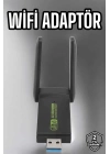 Wifi Adaptör Çift Bantlı Kablosuz Wifi Adaptörü