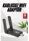 Wifi Adaptörü Bt5.0 Wifi 2si Bir Arada Çift Bantlı Çift Anten