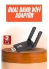 Wifi Alıcı Dual Band Usb 3.0 Adaptör Kablosuz Windows 7/8/10/11
