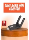 Wifi Alıcı Dual Band Usb 3.0 Adaptör Kablosuz Windows 7/8/10/11