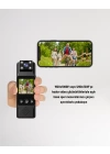 WiFi Destekli Mini Kamera – 180° Dönebilen Lens, 1080P Video, TFT Ekranlı