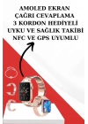 Wireless Şarjlı Pembe Akıllı Saat ve Kablosuz Bluetooth Kulaklık Dokunmatik Kontrol