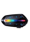 X63 Motosiklet Kask Kulaklık Intercom Işıklı Motorsiklet Interkom 5.3