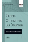X_Ziraat, Orman Ve Su Ürünleri Alanında Uluslararası Araştırmalar