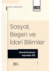 XXXI_Sosyal, Beşeri Ve İdari Bilimler Alanında Uluslararası Araştırmalar
