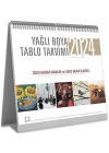 Yağlı Boya Tablo Takvimi 2024 Masa Takvimi