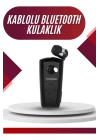 Yaka Kulaklığı Andorid Tüm Cep Telefonlarına Uyumlu Mikrofonlu Titreşimli Makaralı