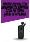Yaka Kulaklığı Andorid Tüm Cep Telefonlarına Uyumlu Mikrofonlu Titreşimli Makaralı