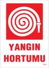 Yangın Hortumu Uyarı Levhası 25x35 KOD:864
