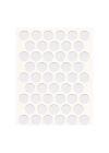 Yapışkanlı Vida Tapası (Beyaz) 10 mm