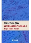 Yayınlanmış Yazılar -1