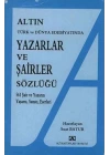 Yazarlar ve Şairler Sözlüğü