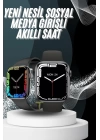 Yeni Model Akıllı Saat Dokunmatik Ekran Unisex Amoled Ekran 44 mm