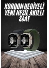 Yeni Nesil Akıllı Kol Saati Nabız Ölçer GPS Uyumlu 49 MM Kasa