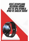 Yeni Nesil Akıllı Saat Arama Cevaplayan Uzun Pil Ömrü Müzik Dinleme