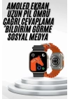 Yeni Nesil Akıllı Saat Müzik Dinleme Bildirim Görme Sesli Asistan Desteği