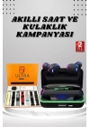 Yeni Nesil Akıllı Saat ve Bluetooth Kulaklık Kampanyası Android Ve İOS Uyumlu Uyku ve Sağlık Takibi