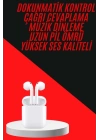 Yeni Nesil Akıllı Saat Ve Kulaklık Seti Gümüş Kasa Zarif Tasarım Çok Fonksiyonlu