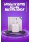 Yeni Nesil Beyaz TWS Bluetooth Kulaklık Android ve İOS Uyumlu Kablosuz Kulaklık