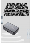 Yeni Nesil Kablosuz Kulaklık Aynalı Powerbank Özellikli Bluetooth Bağlantılı Dijital Göstergeli