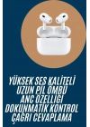 Yeni Nesil Pro Bluetooth Kulaklık Android ve İOS Uyumlu Dokunmatik Kontrol