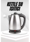 Yeni Nesil Saplı Uzun Ömürlü Paslanmaz Çelik Su Isıtıcı Kettle