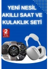 Yeni Nesil Sesli Görüşme Akıllı Saat ve Powerbank Çoklu Şarj Girişli Bluetooth Kulaklık Nabız Ölçer