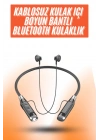 Yeni Nesil Silikonlu Kulak İçi Kablosuz Kesintisiz Bluetooth Kulaklık Kablolu