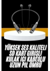 Yeni Nesil Silikonlu Kulak İçi Kablosuz Kesintisiz Bluetooth Kulaklık Kablolu