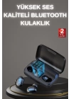 Yeni Nesil TWS Kablosuz Kulaklık Güçlü Batarya Yüksek Kalite Bluetooth 5.0 ANC Özelliği