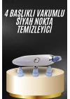 Yeni Nesil Vakumlu Pilli Siyah Nokta ve Yüz Temizleme Cihazı 4 Başlıklı