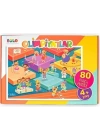 Yer Puzzle-80 Parça Puzzle - Olimpiyatlar