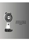 Yüksek Performanslı USB Mini Vantilatör – Panda Desenli