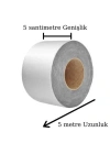 Yüksek Sıcaklık Dayanan Su Geçirmez Çatı Boru Duvar Çatlak Onarıcı Yapışkan Bant Folyo 5 cm