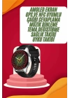 Yuvarlak Kasa 46mm Akıllı Saat Android Ve IOS Uyumlu Uyku ve Sağlık Takibi