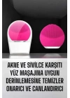 Yüz Temizleme Aleti Genç Görünüm Sağlayan, Kan Dolaşımını Hızlandıran, Kablosuz ve Taşınabilir