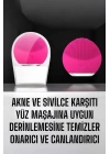 Yüz Temizleme Aleti Genç Görünüm Sağlayan, Kan Dolaşımını Hızlandıran, Kablosuz ve Taşınabilir