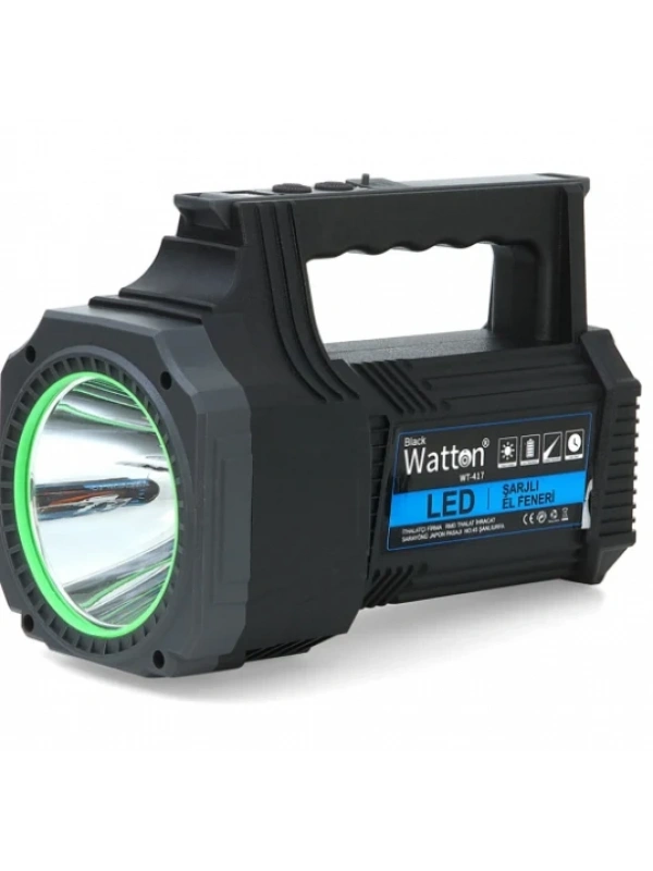 Led Şarjlı El Feneri 25W WT-417