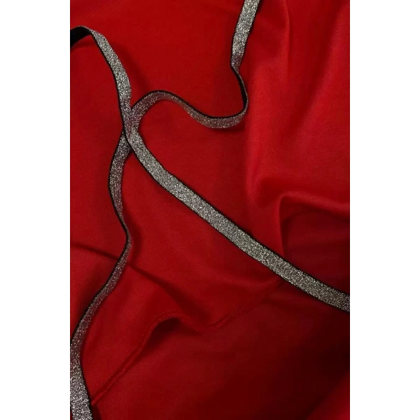 Sırt Dekolteli Mini Fantezi Elbise