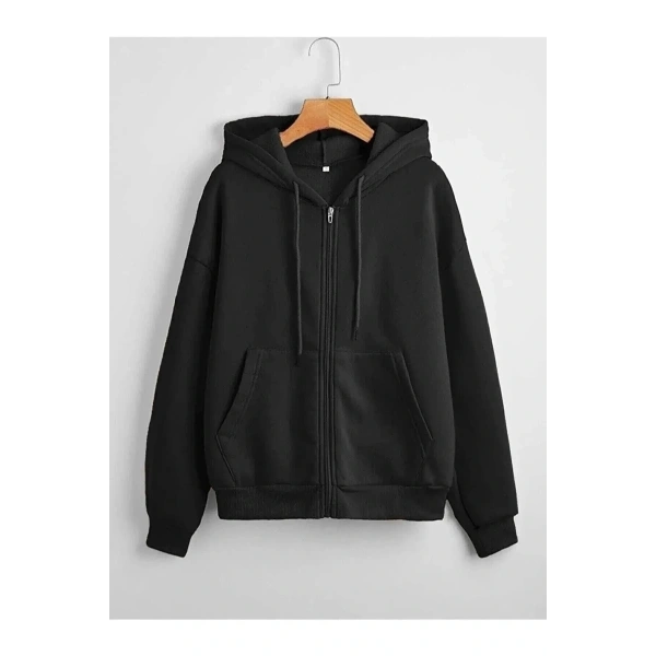 Sweatshirt Fermuarlı 3 İp