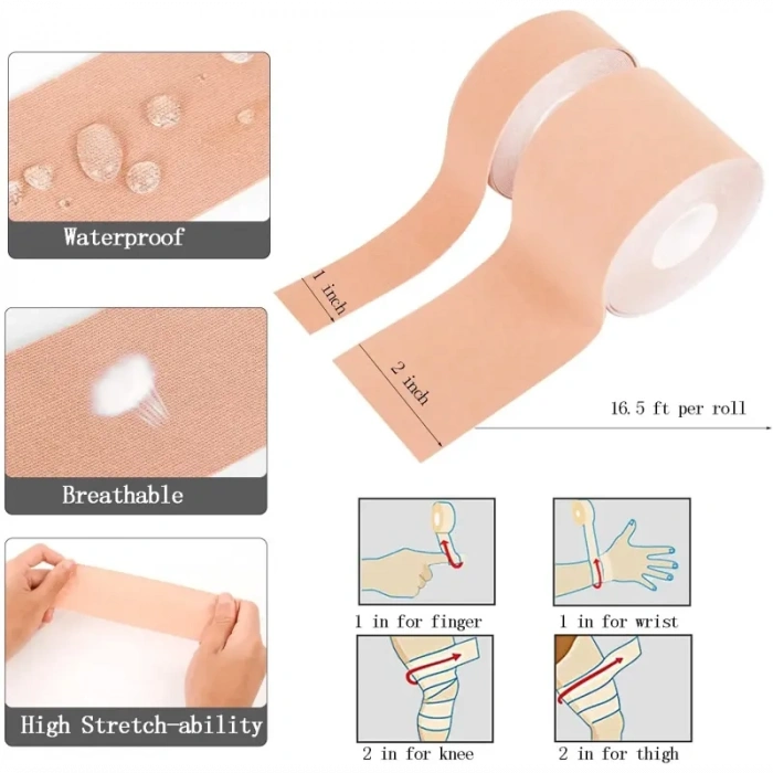 Göğüs Dikleştirme Bandı S Beden 2.5 Cm.