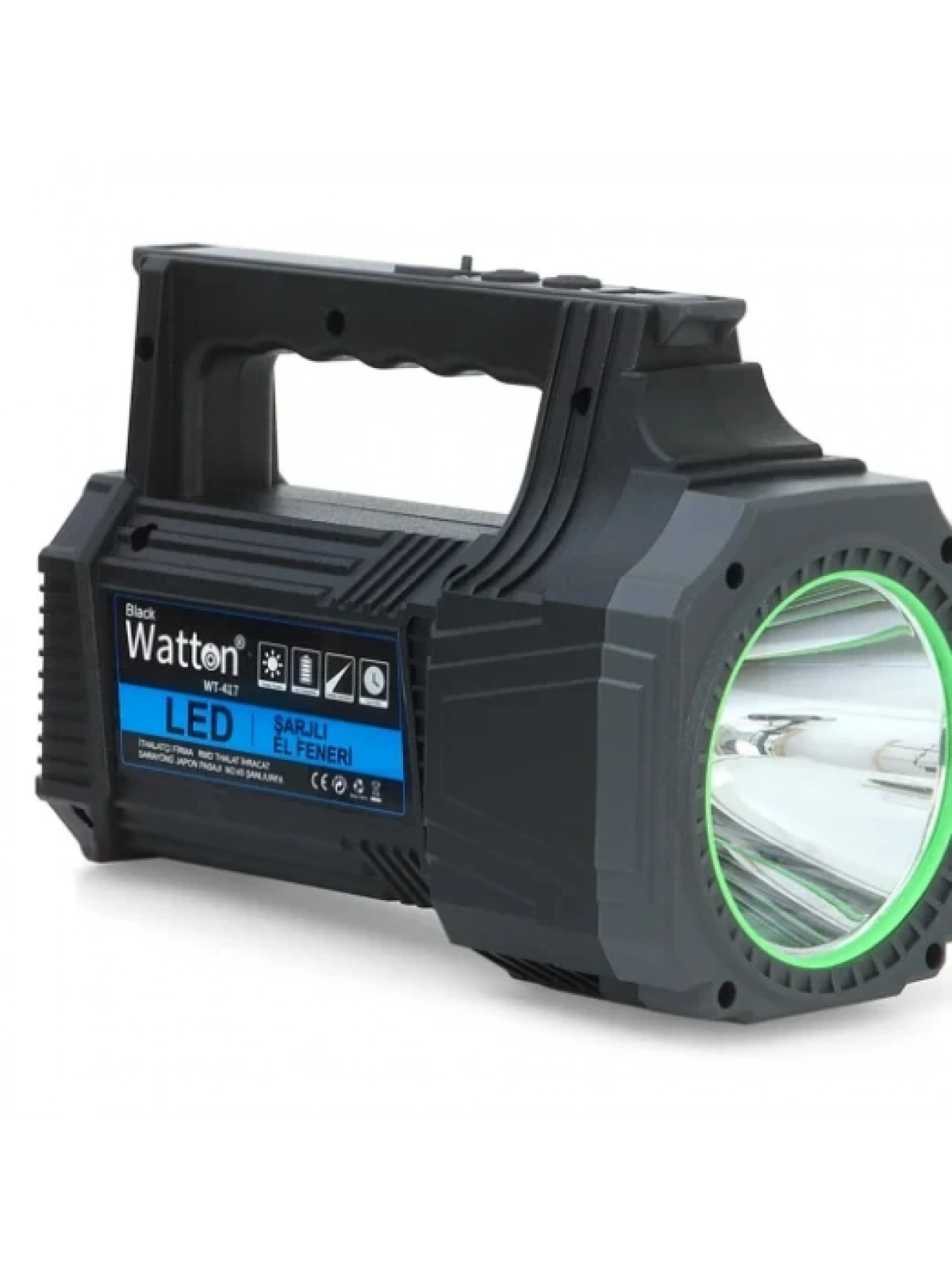 Led Şarjlı El Feneri 25W WT-417