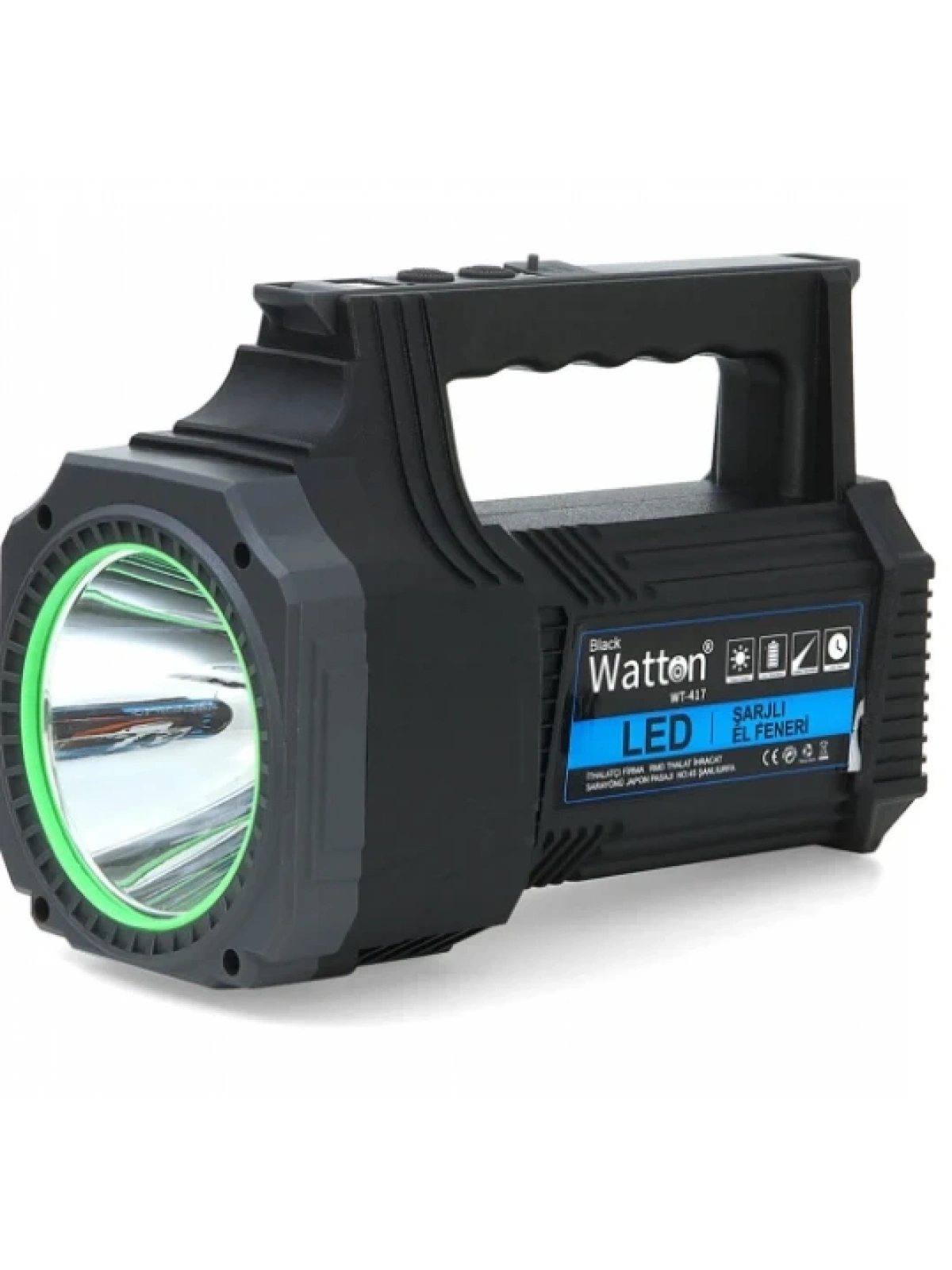 Led Şarjlı El Feneri 25W WT-417
