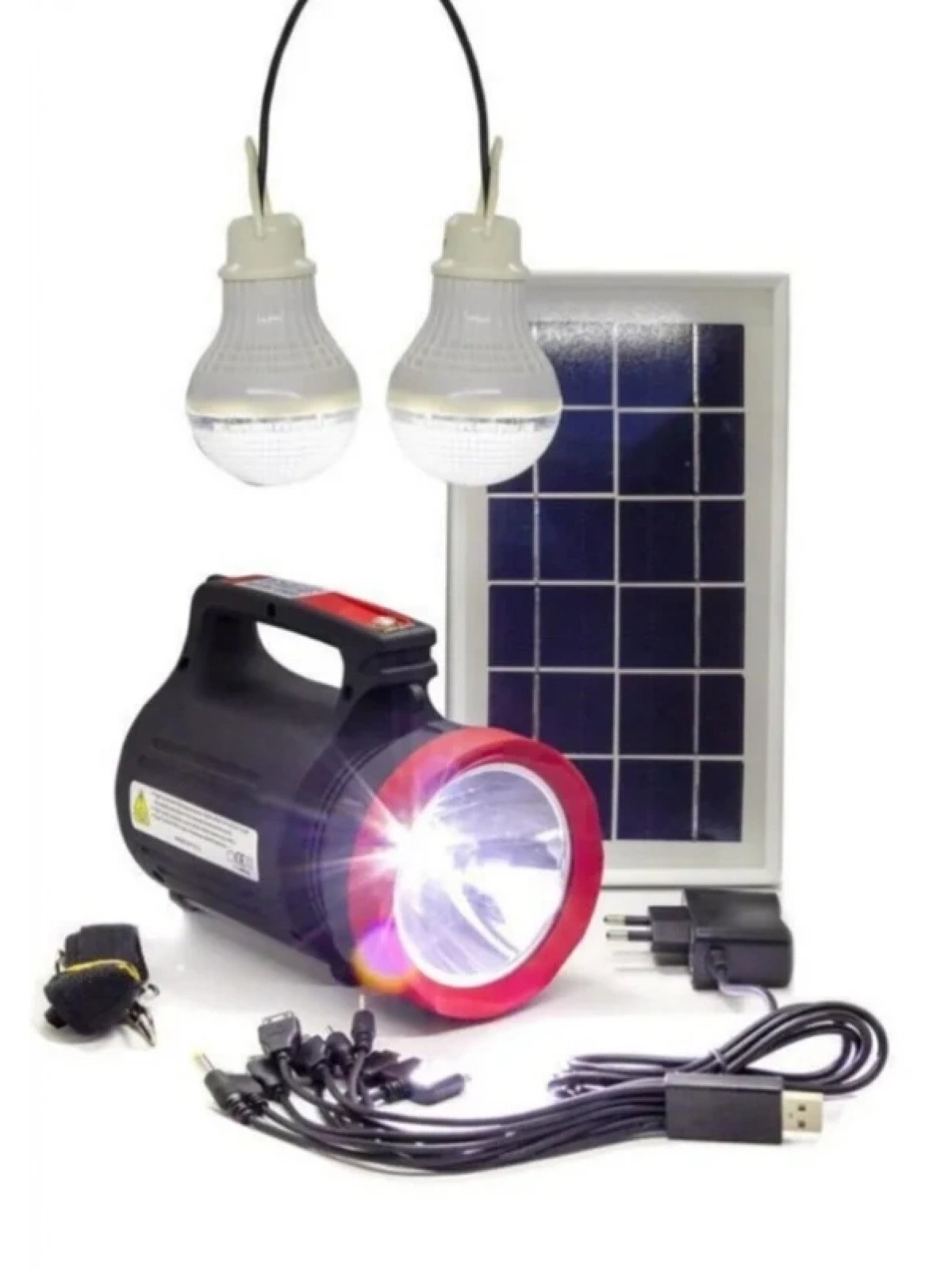 Solar Güneş Enerjili Fener Işıldak Led Ampül Wt-315