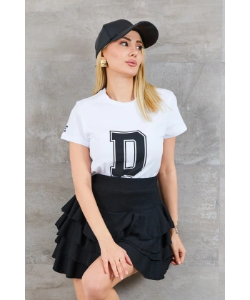 D Baskılı T-shirt